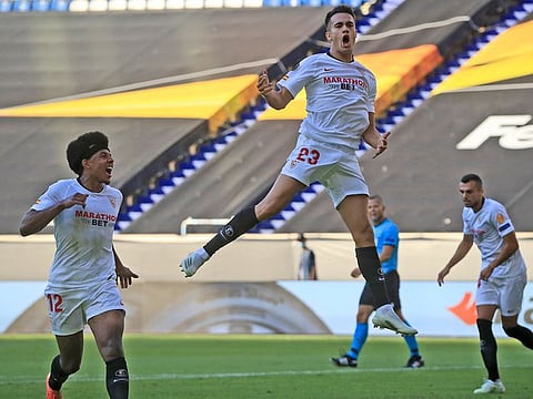 Seveilla defeated Roma in the Europa League