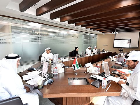 The Executive Board of the UAE National Olympic Committee.
