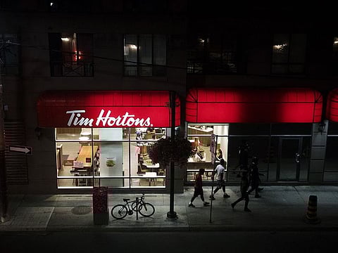 A Tim Hortons joint in Canada