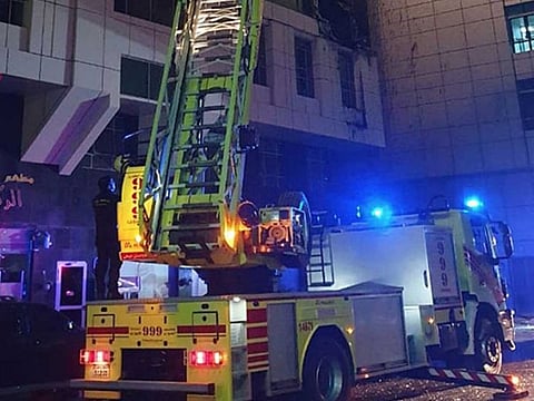 Abu Dhabi Civil Defence. For illustrative purposes only.