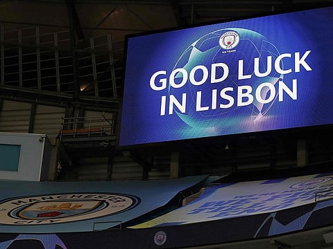 Manchester City defeated Real Madrid 4-2 on aggregate to make the knockout tournment in Portugal