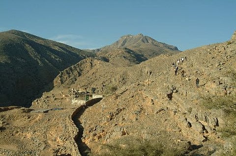 The mountainous areas of Ras Al Khaimah. Picture for illustrative purposes.