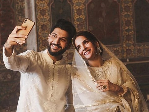 Bilal Saeed and Saba Qamar