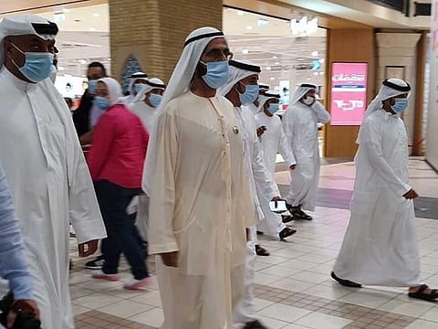 Sheikh Mohammed paid a surprise visit to Ibn Battuta Mall during the 23rd edition of Dubai Summer Surprises (DSS).