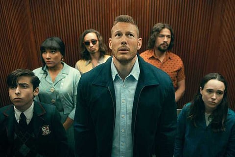 A still from 'Umbrella Academy'.