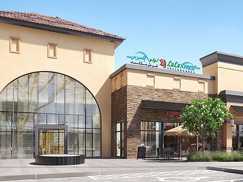 Rendering of the upcoming LuLu destination at Modon's Riyadh City in Abu Dhabi.