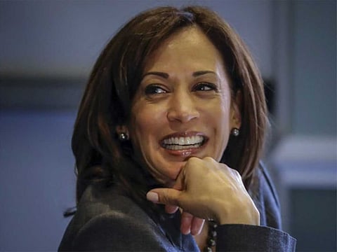 Harris is the first Black woman to be a US vice-presidential candidate.