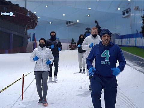 The 'Snow Run' is expected to be a challenging event at Ski Dubai at Mall of Emirates on Friday.