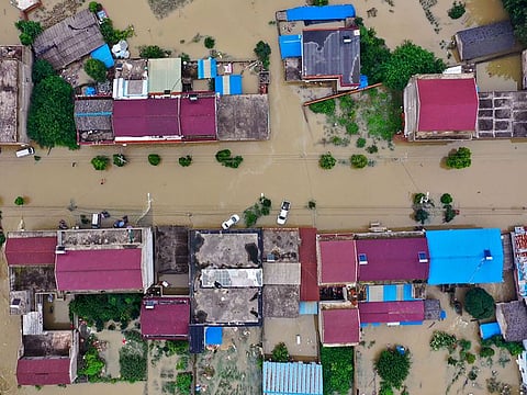 Guzhen Town of Lu'an City in eastern China's Anhui Province