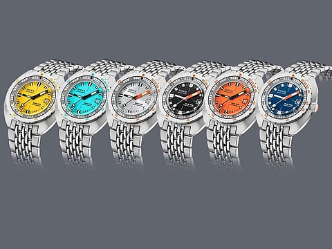 This summer the Swiss brand releases a regular production version of the SUB 300 and presents it in six colourways.