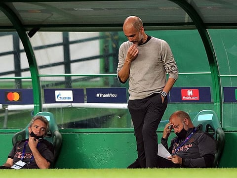 Manchester City manager Pep Guardiola
