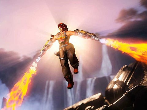 An image from Amazon’s original big-budget game, Crucible, that was removed from digital store shelves after it was panned as a “hollow and forgettable experience.