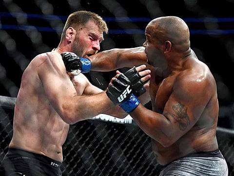 Stipe Miocic defeated Daniel Cormier