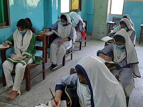 Private schools reopened early in Karachi and adopted social distancing and other precautions against COVID-19. Schools across Pakistan will reopen from September 15 in a phased manner.