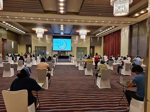 British Council IELTS testing at Park Rotana, Abu Dhabi