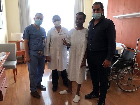 Mujeeb, a 41-year-old Indian expatriate working in Dubai, had a miraculous escape after doctors revived him from a 30-day coma.