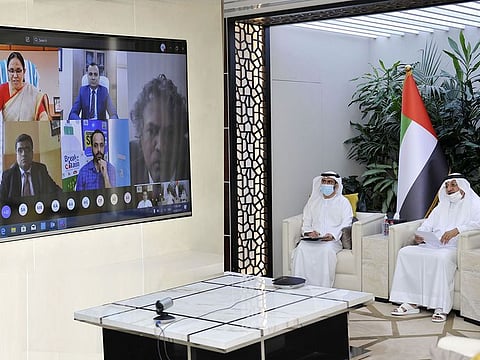 A high-level delegation from Dubai Health Authority took part in a webinar with officials from India's health-care sector.