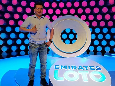 Filipino expat William Marquez Aniana, 38, won a Dh166,666 prize from Emirates Loto in May.