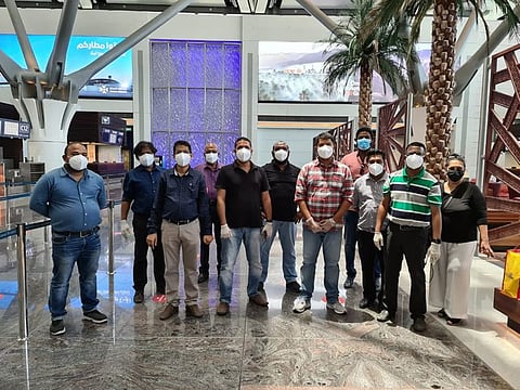 Members of the Sri Lankan Social Club in Oman continue to do their bit to stem the spread of COVID-19.