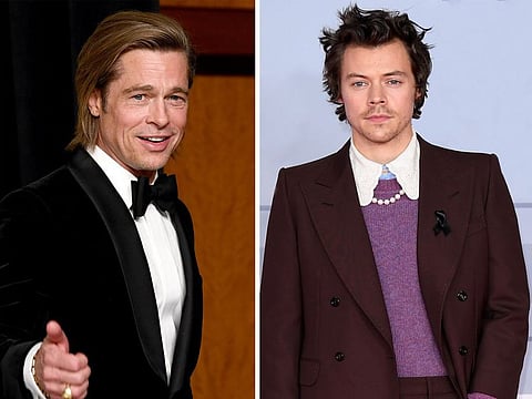 Brad Pitt and Harry Styles.