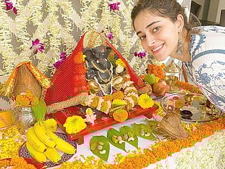 COVID -19: From Sanjay Dutt to Ananya Pandey, Bollywood stars celebrate a social distancing Ganesh Chaturthi