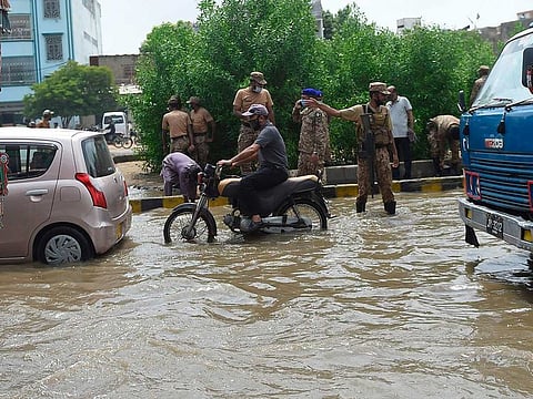 The situation is so bad in Karachi that the army has been deployed to rescue people and save low-lying suburban localities from flooding.