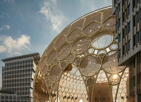 A view of Al Wasl Plaza, which will host the UAE pavilion at Expo 2020.