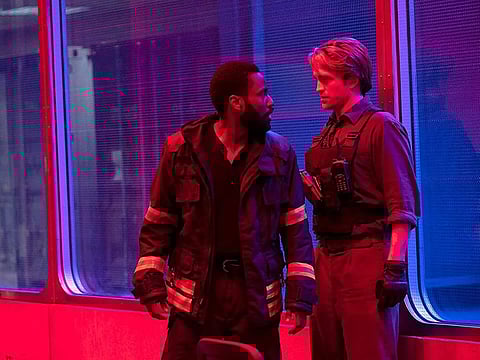 John David Washington and Robert Pattinson in 'Tenet'.