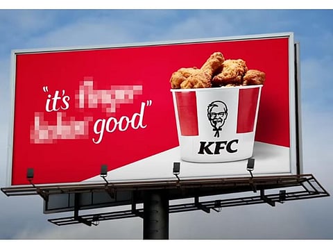 KFC drops slogan