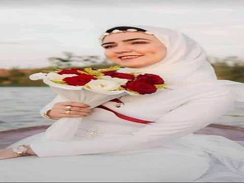 Bride-to-be Israa, who died on Tuesday.