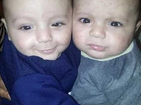 The twins who were found brutally murdered in Egypt.