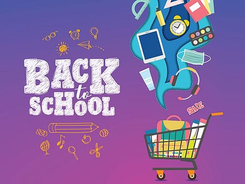 While consumers are spending on books, stationery, and art and craft materials, as with every other school year, new items such as hygiene products and remote learning equipment have found their way into shopping carts.