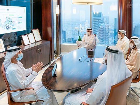 The UAE today is the region’s largest financial, business and innovation hub thanks to the country’s logistical system, which is the strongest and most efficient of its kind in the region, said Sheikh Mohammed bin Rashid during a meeting on Saturday.