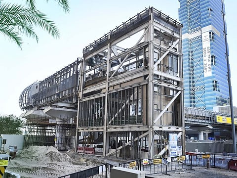 Roads and Transport Authority announced that the completion rate has reached 40 per cent in upgrading three stations on the Dubai Metro Red Line: Dubai Internet City, Damac Properties and UAE Exchange.