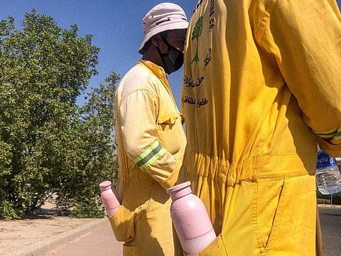 Many workers stand under the sun for hours and find that their water usually is hot within minutes. Plus, the single plastic bottles most of them use are not meant to be utilised more than one, max two times.