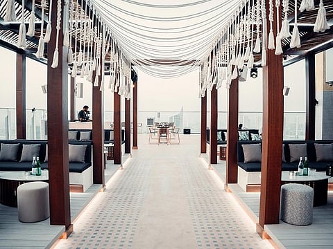 A new Greek rooftop party launches at Paros bar in JLT