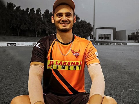 Abdul Samad, who became the third player from Jammu & Kashmir to play in the IPL.