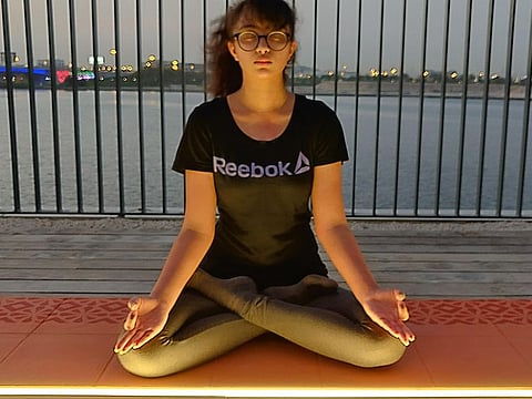 Trisha Paras Shah, a Std XI student at the Indian high school, Dubai is trying to educate the younger generation in adapting to a more active lifestyle.