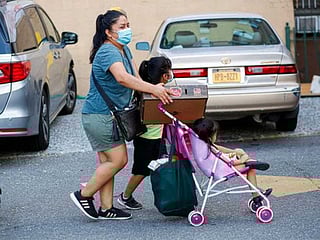 In-person learning creates dilemma for New York's poorest families