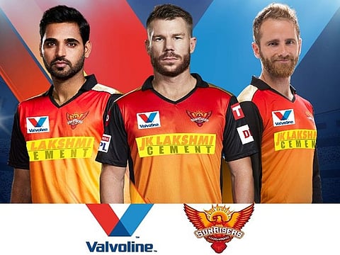 Sunrisers Hyderabad and Valvoline have joined forces