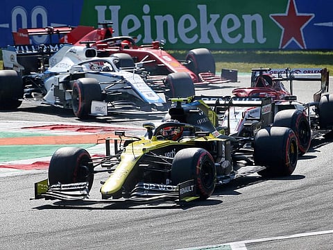 Ferrari were stuck at the back of a chaotic qualifying at Monza for the Italian Grand Prix