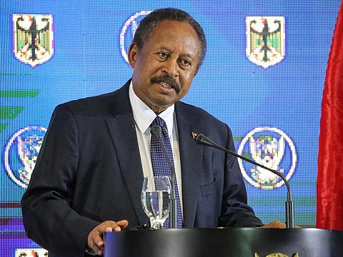 Sudanese Prime Minister Abdalla Hamdok