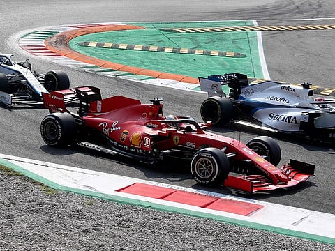 Ferrari were left behind at their home Italian GP in Monza