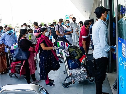 Passengers at Terminal 2 of Dubai Airport. For illustrative purpose only.