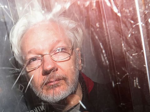 WikiLeaks' founder Julian Assange leaves Westminster Magistrates Court in London, Britain January 13, 2020.