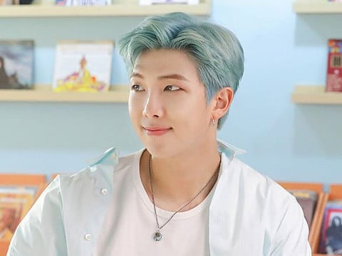 BTS member RM is currently serving in the military service.