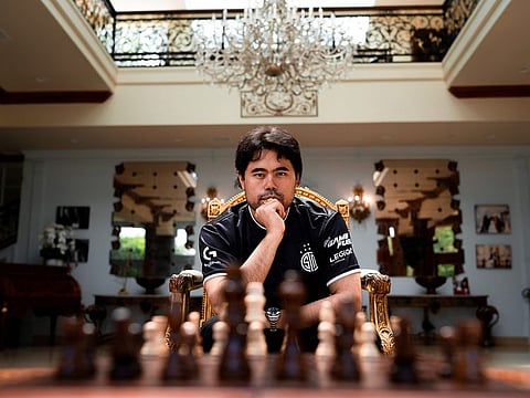 The chess grandmaster Hikaru Nakamura