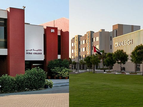 Cranleigh Abu Dhabi and Dubai College, both following the British curriculum, were also among the top five schools in the Middle East included in the international index.