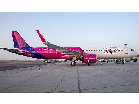 The aircraft has landed... Wizz Air Abu Dhabi's fleet is on the tarmac and all set to fly once the greenlight is given