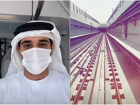 Sheikh Hamdan shares video as Dubai Metro turns 11